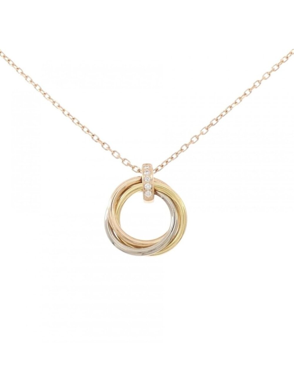 Cartier Trinity Necklace Pink